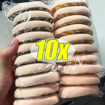Extra-Large Super-Thick Makeup Puff for Concealer and Foundation, Reusable Wet & Dry Beauty Blender Sponge for Face Makeup Application