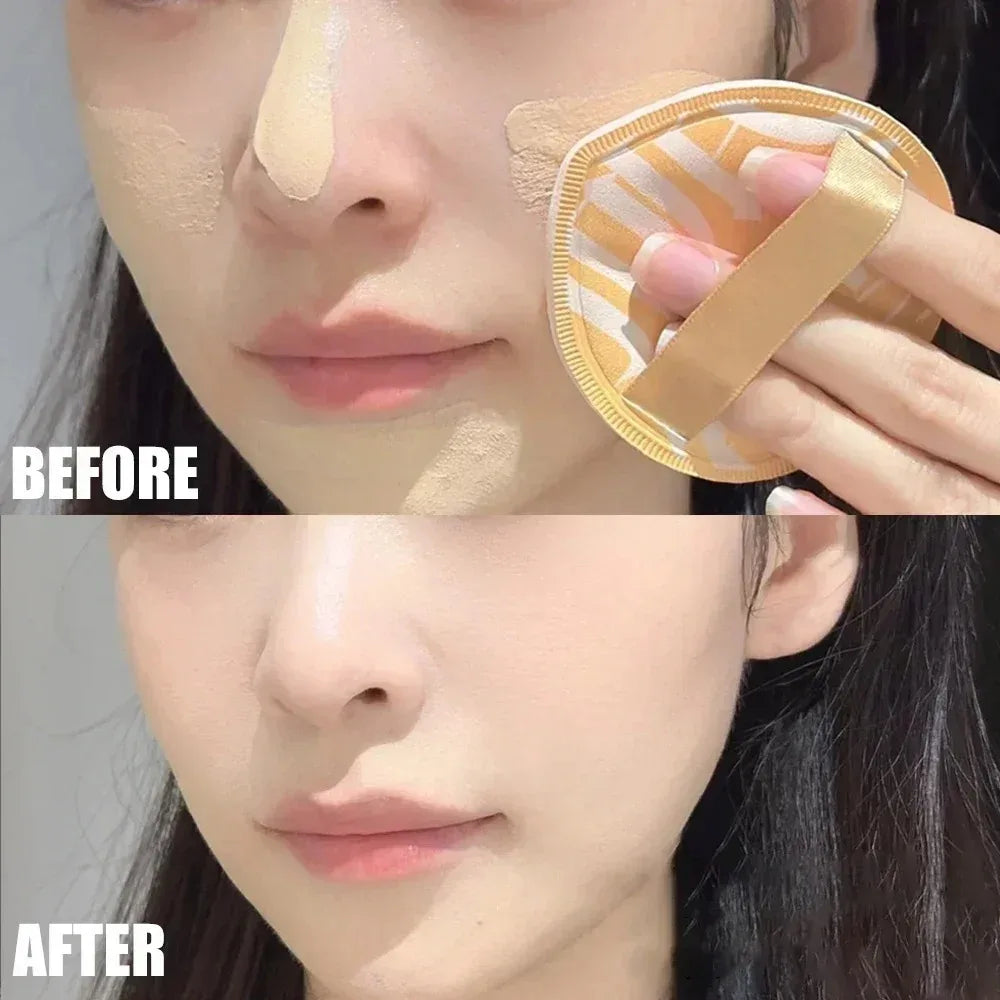 Extra-Large Super-Thick Makeup Puff for Concealer and Foundation, Reusable Wet & Dry Beauty Blender Sponge for Face Makeup Application