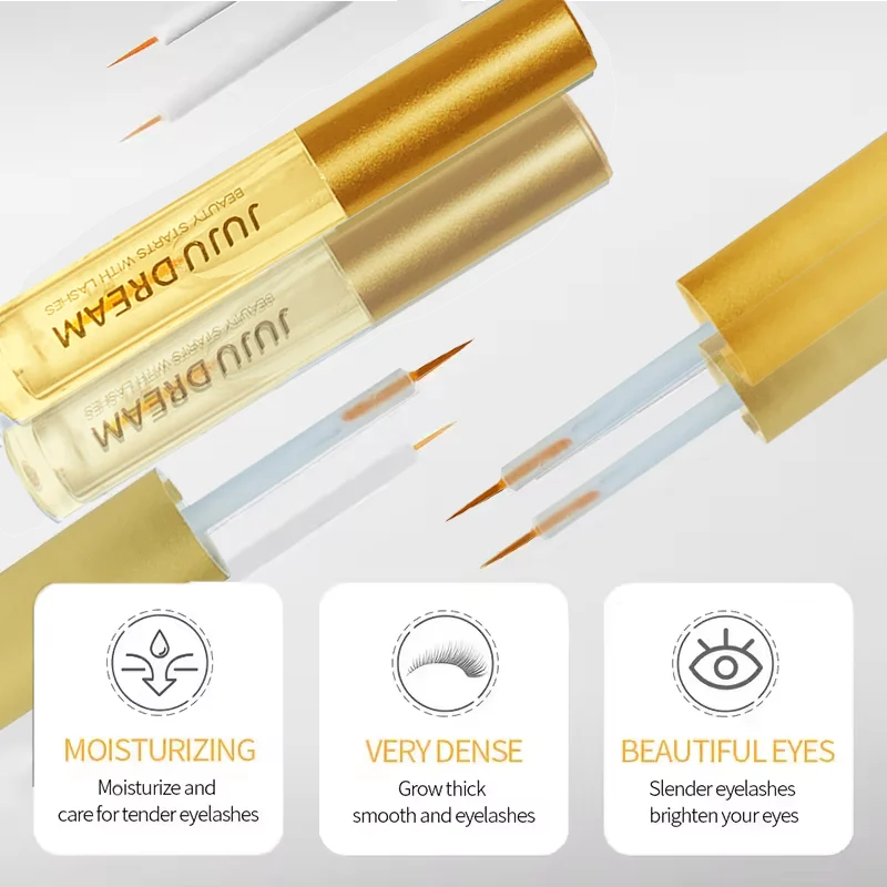Nourishing Eyelash Growth Serum, 1-Piece Lash Enhancer with Natural Ingredients for Longer, Fuller-Looking Lashes