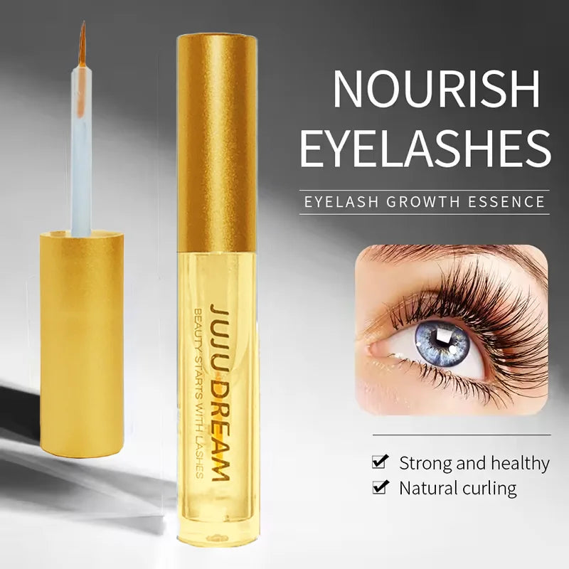 Nourishing Eyelash Growth Serum, 1-Piece Lash Enhancer with Natural Ingredients for Longer, Fuller-Looking Lashes