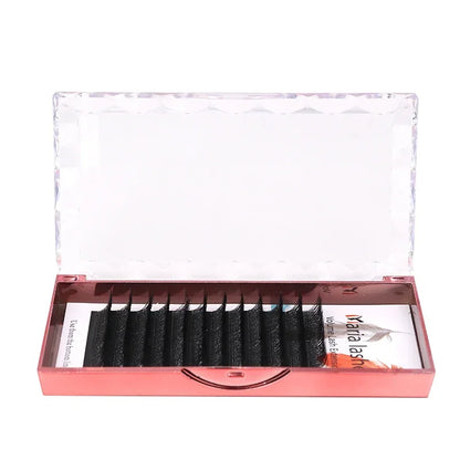 MARIA 3D W-Shaped Soft Lash Extensions, 0.07 mm Natural Eyelashes, Easy-Fan Y Clusters for Wholesale, Makeup & Private Label Brands